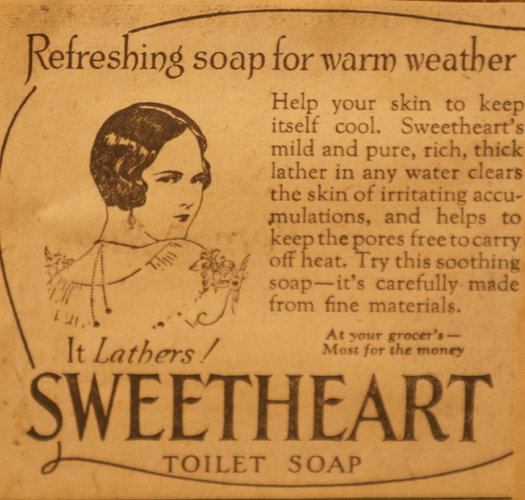 vintage ads katie Sweetheart Soap